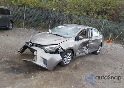 2016 Toyota Corolla Le from USA, damaged, VIN 2T1BURHE6GC553382